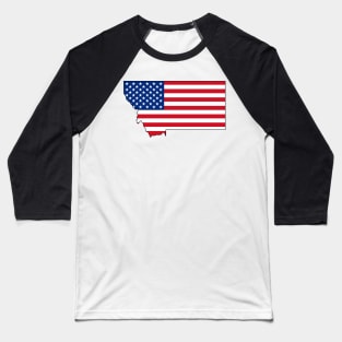 Montana USA Baseball T-Shirt